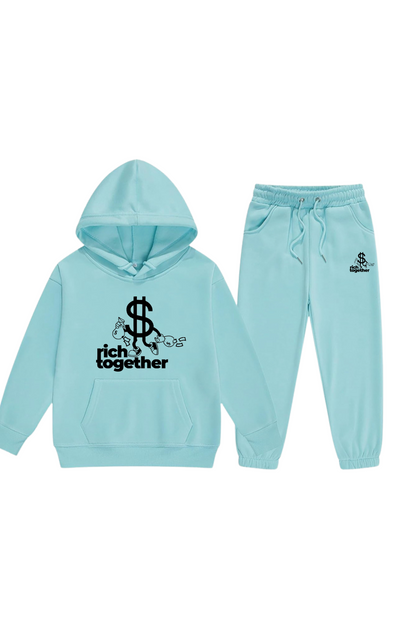 Boys Original Logo Pullover Sweatsuits