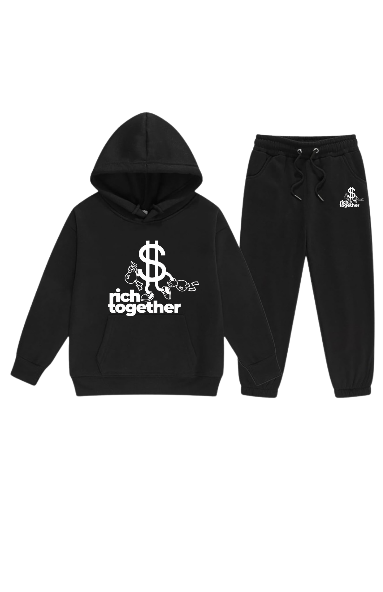 Boys Original Logo Pullover Sweatsuits