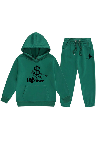 Boys Original Logo Pullover Sweatsuits