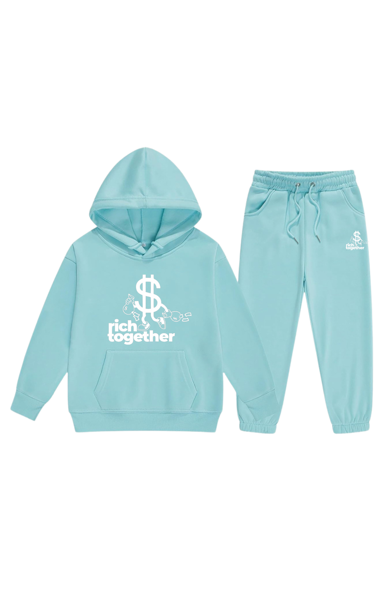 Girls Original Logo Pullover sweatsuits