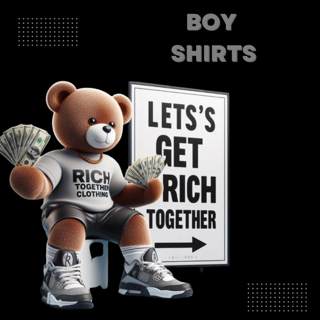 Boy Beary Rich Shirts