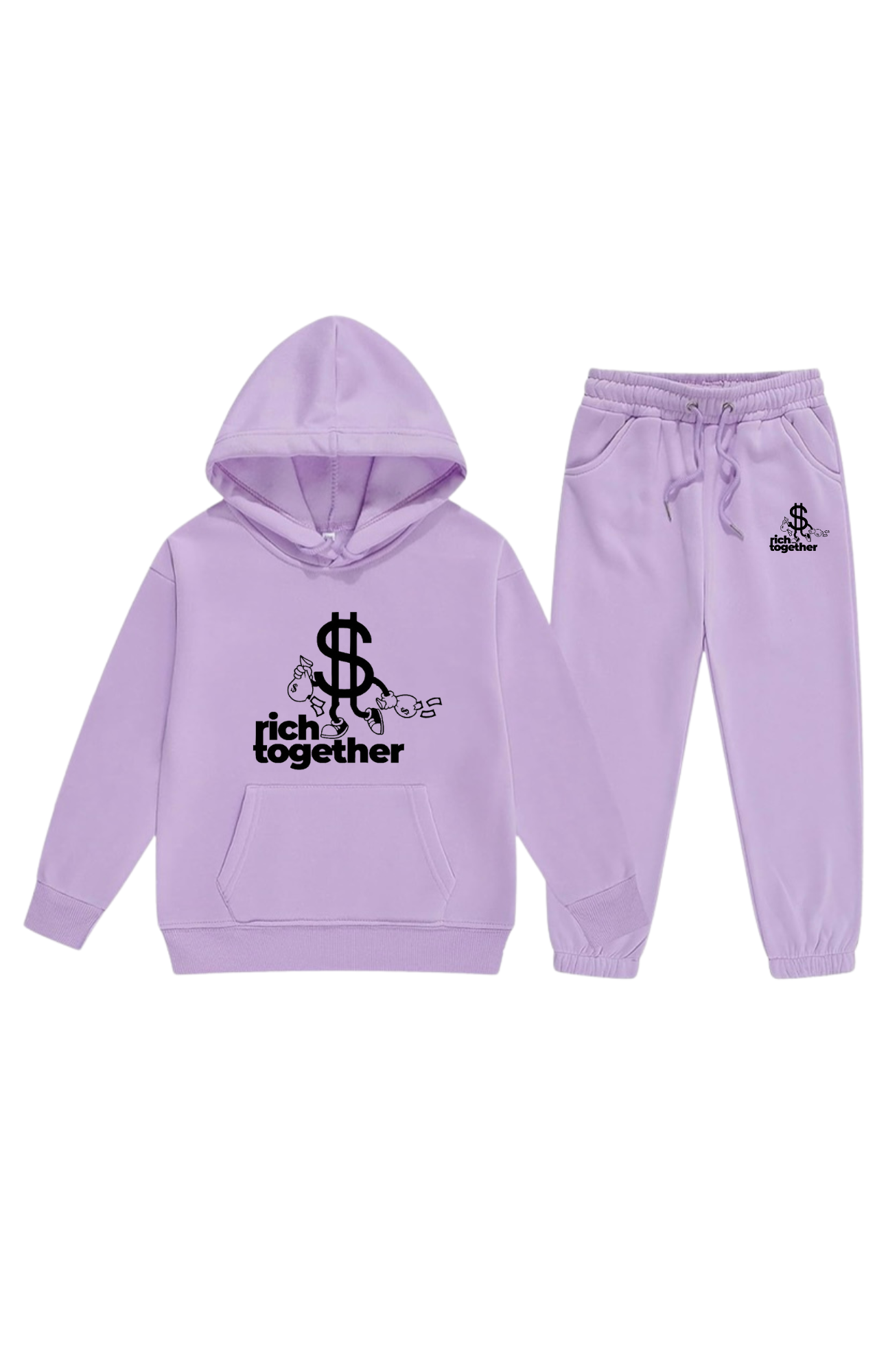 Girls Original Logo Pullover sweatsuits