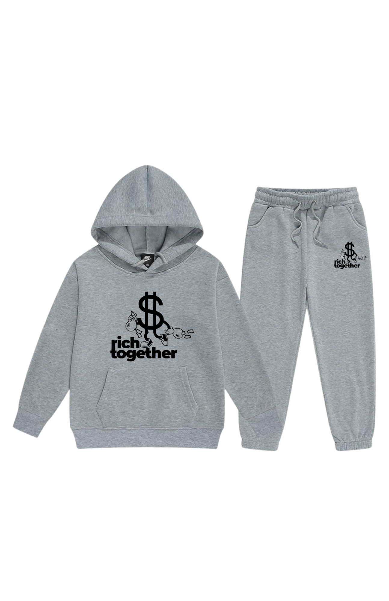 Boys Original Logo Pullover Sweatsuits