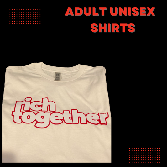 Rich Together Word Logo Shirt